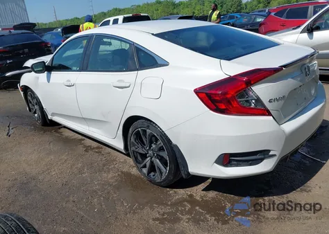 2020 Honda Civic Sport from USA, damaged, VIN 2HGFC2F88LH579525